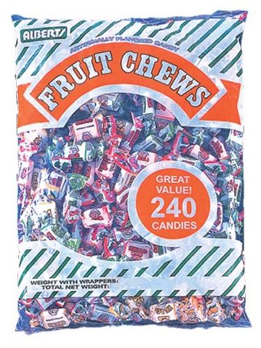 FRUIT CHEWS ASSORTED Candy Convenience and Grocery Wholesale Distributor in Montreal Quebec