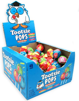 TOOTSIE POPS THE FRUIT ONES .25 17 g (Box of 48 Units)
