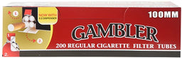 GAMBLER TUBES 100MM REGULAR Smoker Accessories Wholesale Distributor in Montreal Quebec