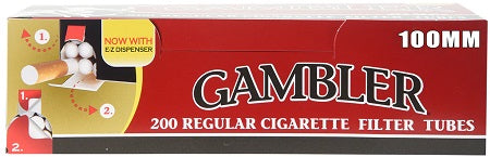 GAMBLER TUBES 100MM REGULAR Smoker Accessories Wholesale Distributor in Montreal Quebec