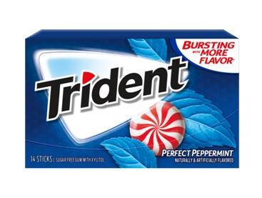 TRIDENT PTY PERFECT PEPPERMINT Chewing Gum Convenience and Grocery Wholesale Distributor in Montreal Quebec