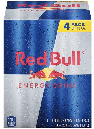RED BULL -8.4OZ ENERGY 4PK 248 ml (Box of 24 Units)