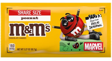 M&M Peanut king-size chocolate bar, 3.27 oz
