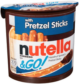 NUTELLA & GO (PRETZEL) Convenience and Grocery Snacks Wholesale Distributor in Montreal Quebec