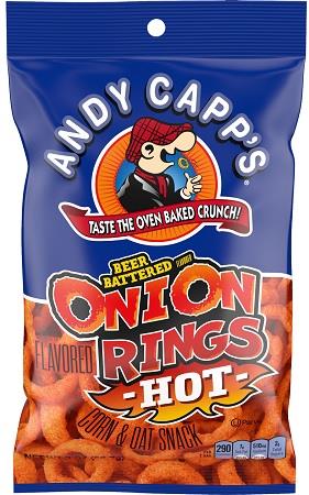 ANDY CAPPS ONION RINGS *HOT* (NP) Convenience and Grocery Snacks Wholesale Distributor in Montreal Quebec