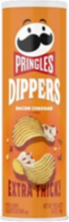 PRINGLES DIPPERS BACON CHEDDAR 147 g (Box of 14 Units)