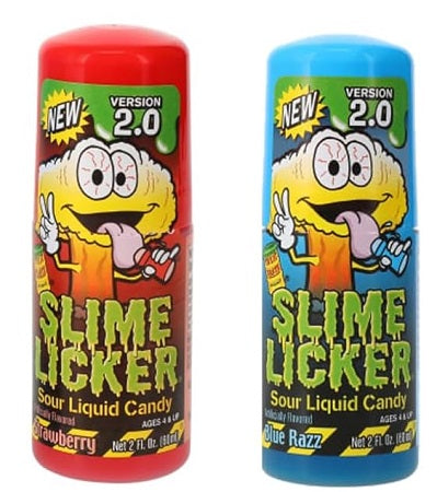 SLIME LICKER 2.0 BLUE RASP/STRAW Novelty Candy Convenience and Grocery Wholesale Distributor in Montreal Quebec