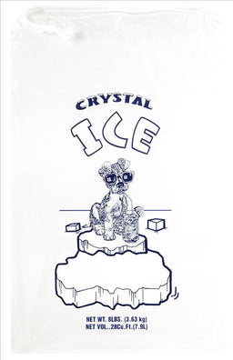 ICE BAGS #8LBS W/STRING Convenience and Grocery Store Supplies Wholesale Distributor in Montreal Quebec