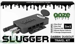 OOZE SLUGGER (BLACK) DABBIN DUGOUT Smoker Accessories Wholesale Distributor in Montreal Quebec
