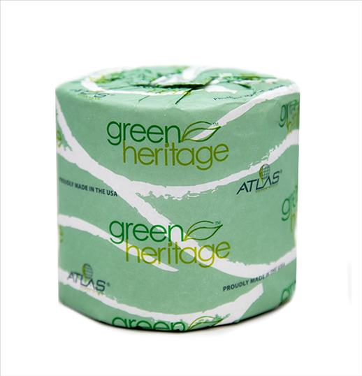 BATH TISSUE SINGLE 500SH(GREEN HERITAGE) Cleaning Supplies Wholesale Distributor in Montreal Quebec