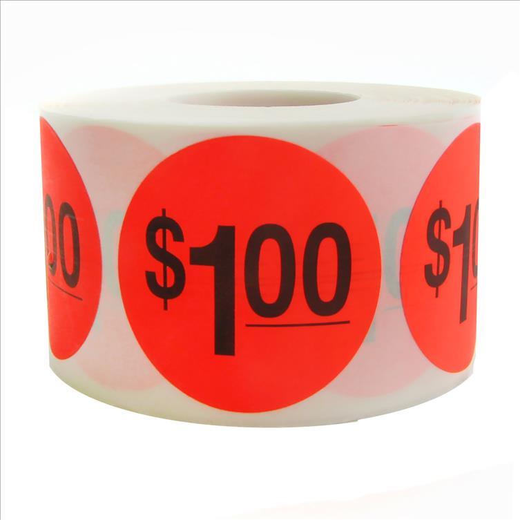 SUPERMAXX LABEL RED $1.00 Convenience and Grocery Store Supplies Wholesale Distributor in Montreal Quebec