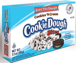 JUST THE DOUGH BITES BOX COOKIES N CREAM Chocolate Convenience and Grocery Wholesale Distributor in Montreal Quebec
