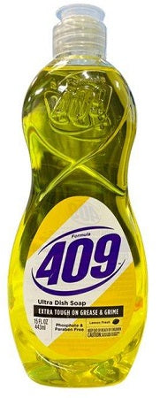409 Ultra Dish Liquid Lemon, 15 oz bottle