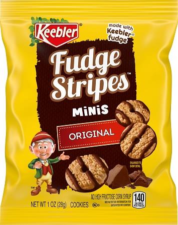 KEEBLER FUDGE STRIPE MINI S/S Convenience and Grocery Snacks Wholesale Distributor in Montreal Quebec