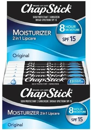 CHAPSTICK REFILL MOISTURIZERPersonal Care Products Wholesale Distributor in Montreal Quebec