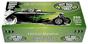 HOT ROD TUBES 100'S MENTHOL Smoker Accessories Wholesale Distributor in Montreal Quebec