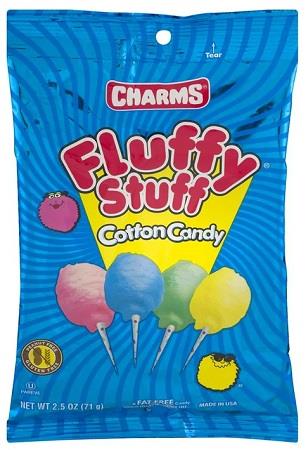 CHARMS FLUFFY STUFF PEG 2.5OZ Candy Convenience and Grocery Wholesale Distributor in Montreal Quebec