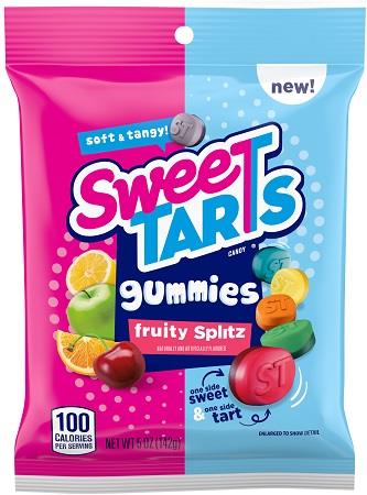 SWEETARTS GUMMIES FRUITY SPLITZ PEG Candy Convenience and Grocery Wholesale Distributor in Montreal Quebec