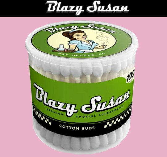 BLAZY SUSAN COTTON BUDS 100CT WHITE Smoker Accessories Wholesale Distributor in Montreal Quebec
