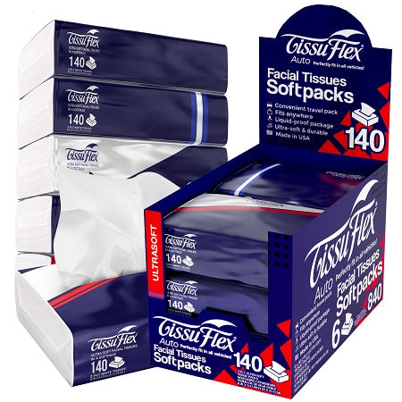 FACIAL TISSUE SOFTPACKS TISSUFLEX Cleaning Supplies Wholesale Distributor in Montreal Quebec