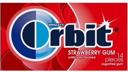 ORBIT GUM STRAWBERRY REMIX Chewing Gum Convenience and Grocery Wholesale Distributor in Montreal Quebec