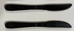 PLASTIC KNIFE (BULK) BLACK Cleaning Supplies Wholesale Distributor in Montreal Quebec