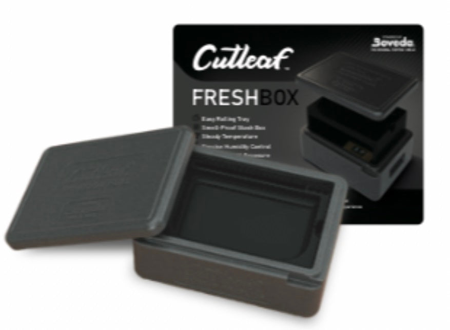 CUTLEAF FRESH BOX - BLACK AMBER Smoker Accessories Wholesale Distributor in Montreal Quebec