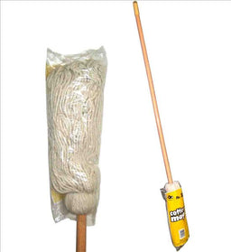 MOP WITH WOOD STICK #32 Cleaning Supplies Wholesale Distributor in Montreal Quebec