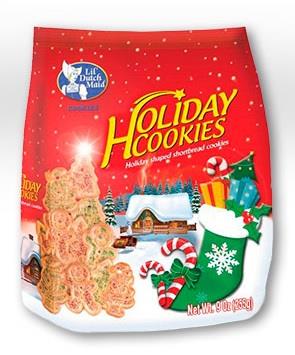Lil Dutch Holiday Cookies box, 9 oz package