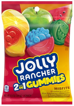 JOL.RANCH.PEG GUMMIES 2IN1 MISFITS Candy Convenience and Grocery Wholesale Distributor in Montreal Quebec