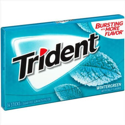 TRIDENT PTY WINTERGREEN Chewing Gum Convenience and Grocery Wholesale Distributor in Montreal Quebec
