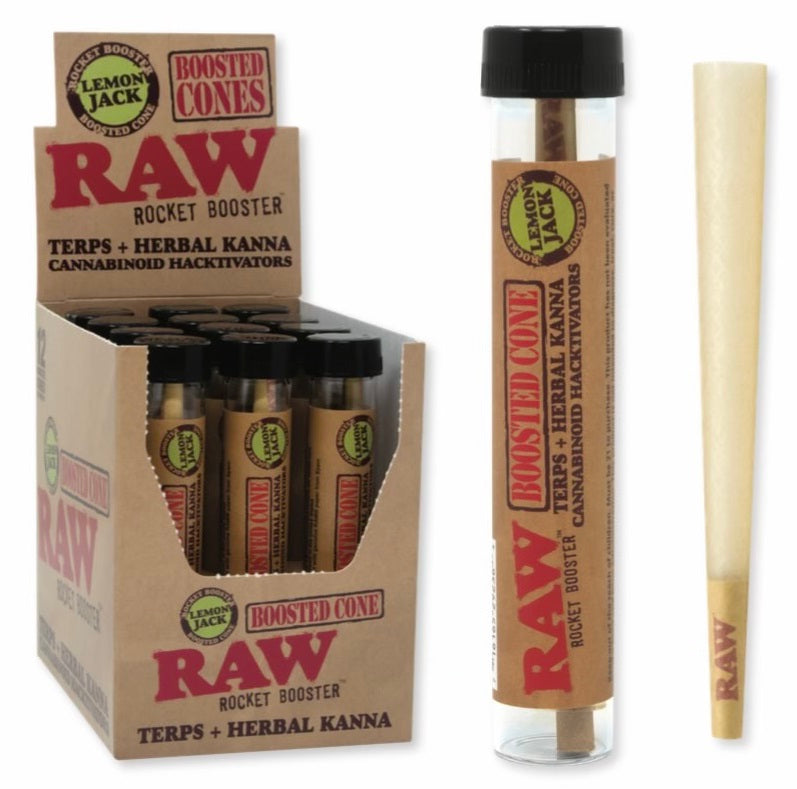 RAW ROCKET BOOSTER - LEMON JACK Smoker Accessories Wholesale Distributor in Montreal Quebec