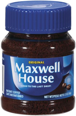 MAXWELL HOUSE INSTANT COFFEE Beverage Soda and Juice  Wholesale Distributor in Montreal Quebec