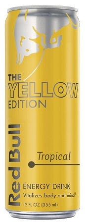 RED BULL -12OZ *TROPICAL* Beverage Soda and Juice  Wholesale Distributor in Montreal Quebec
