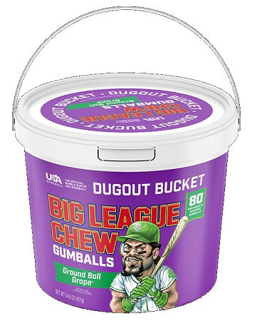 BIG LEAGUE CHEW BUCKET GRAPE .15 Candy Convenience and Grocery Wholesale Distributor in Montreal Quebec