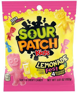 SOUR PATCH 3.61OZ PEG LEMONADE Candy Convenience and Grocery Wholesale Distributor in Montreal Quebec