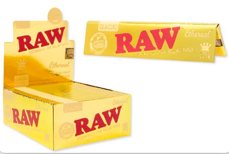 RAW  PAPER ETHEREAL THIN KING Smoker Accessories Wholesale Distributor in Montreal Quebec