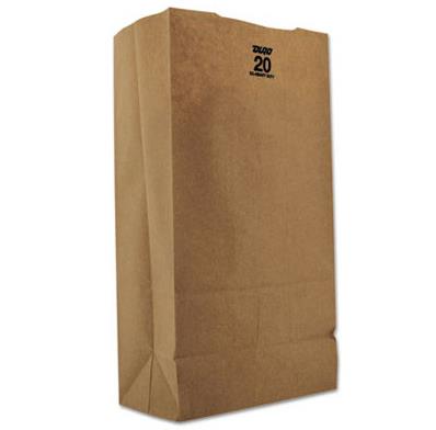 PAPER BAGS #20 HEAVY DUTY (SHORT) Convenience and Grocery Store Supplies Wholesale Distributor in Montreal Quebec