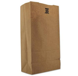 PAPER BAGS #20 HEAVY DUTY (SHORT) Convenience and Grocery Store Supplies Wholesale Distributor in Montreal Quebec