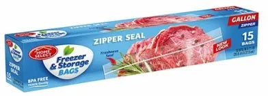 HOME SEL. FREEZER GAL. ZIPPER Household Products Wholesale Distributor in Montreal Quebec