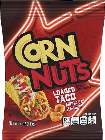 CORN NUTS LOADED TACO 4OZ Convenience and Grocery Snacks Wholesale Distributor in Montreal Quebec