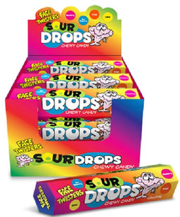 FACE TWISTERS SOUR DROPS CHEWY CANDY Candy Convenience and Grocery Wholesale Distributor in Montreal Quebec