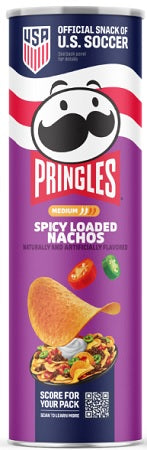 PRINGLES LG. SPICY LOADED NACHOS 156 g (Box of 14 Units)