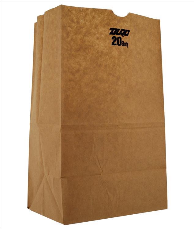PAPER BAGS #20 SHORT Convenience and Grocery Store Supplies Wholesale Distributor in Montreal Quebec