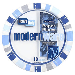 PAPER PLATES 10 1/16" HD DESIGN Cleaning Supplies Wholesale Distributor in Montreal Quebec