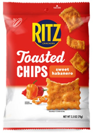 NAB RITZ TOASTED CHIPS SWEET HABANERO Convenience and Grocery Snacks Wholesale Distributor in Montreal Quebec