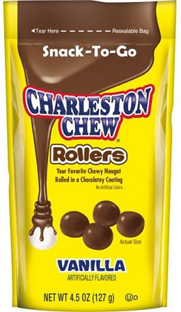Charleston Chews Rollers vanilla candy, 4.5 oz package