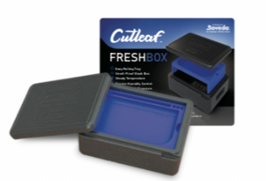 CUTLEAF FRESH BOX - NAVY BLUE Smoker Accessories Wholesale Distributor in Montreal Quebec