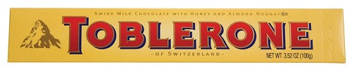TOBLERONE 3.52OZ MILK CHOCOLATE Convenience and Grocery Store Supplies Wholesale Distributor in Montreal Quebec