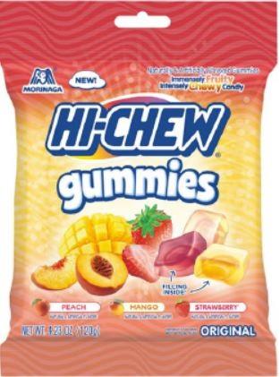 HI-CHEW PEG BAG GUMMIES ORIGINAL MIX Candy Convenience and Grocery Wholesale Distributor in Montreal Quebec